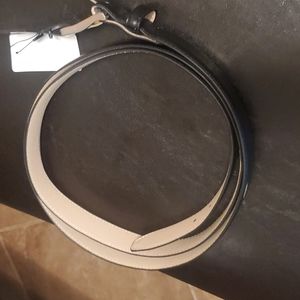 Men's Black Dress Belt